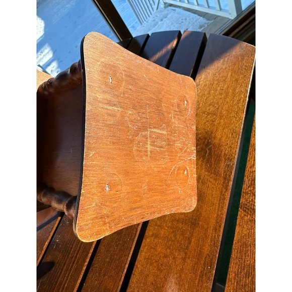 Sold Vintage Wood & Brass Kaffee Coffee Grinder Mill - Picture 9 of 9